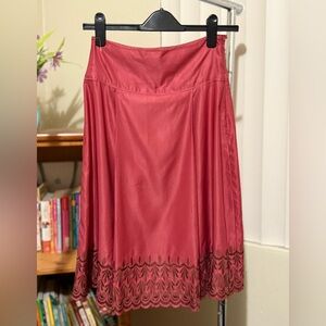 Old Navy Coral A-Line Skirt